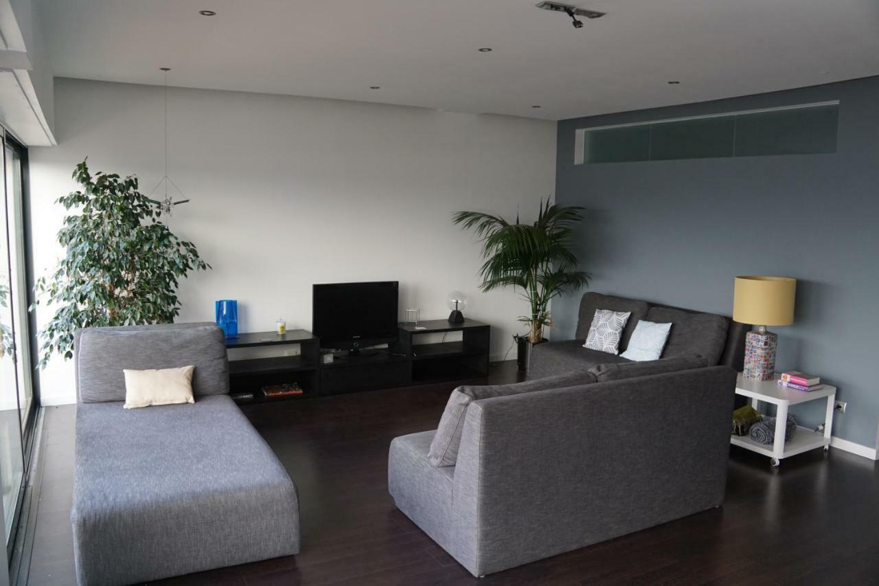Ferienwohnung Penthouse Bellevue Almada Exterior foto