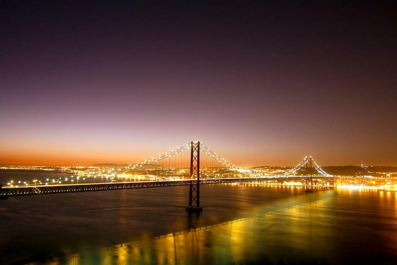 Ferienwohnung Penthouse Bellevue Almada Exterior foto