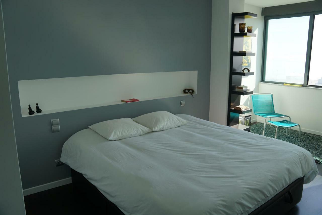 Ferienwohnung Penthouse Bellevue Almada Exterior foto
